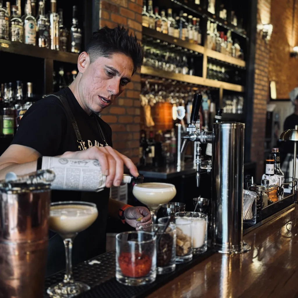 Friends sharing small plates at the table